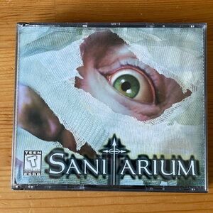 SANITARIUM (1998) - Retro Horror PC-CD ROM Game -3 Discs Rare*